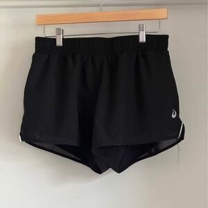 Asics Women's Black Athletic Shorts
